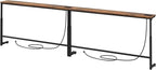 Kitstorack 94.5" Extra Long Behind Couch Table, Adjustable Height Narrow by Kitstorack