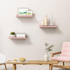 RYOFOBETTO Small Floating Shelf, 6X9 Inches Farmhouse Wall Shelves - Image 5