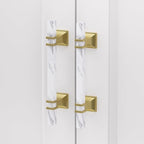 Rergy Cabinet Handles Marble Drawer Pulls and Knobs, T-Bar Hardware - Image 3