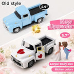 Engagement Gifts for Couples, Bride and Groom Metal Wedding Truck Decor - Image 4