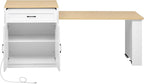 Kitchen Island with Extendable Dining Table - Image 9