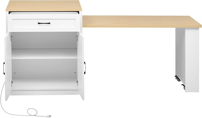 Kitchen Island with Extendable Dining Table - Image 9