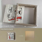 Boho Farmhouse Wooden Framed Bathroom Decor Signs, Funny Restroom Decorative Plaque Small Cute, Toilet Rules Shelf Decoration (I Hate My Job) - Image 6