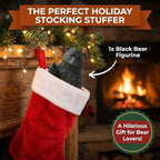 Black Bear Middle Finger Figurine, Hilarious Funny Resin Bear Statue - Image 6