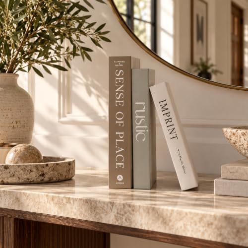 3 PCS Faux Decorative Books for Home Decor-Coffee Table Books Decor - Image 5