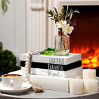 Capoda 3 Pcs Decorative Books for Home Decor, Classic - Image 3