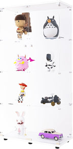 LFT HUIMEI2Y Glass Display Cabinet 4-Shelf - Image 8