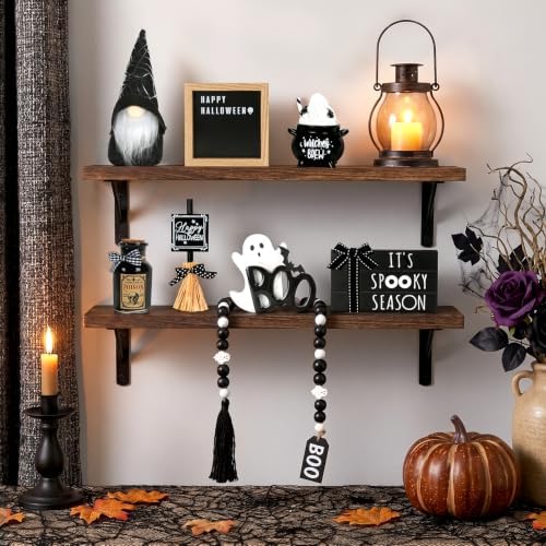 8Pcs Halloween Tiered Tray Decor Set, Halloween Decorations for Home Indoor - Image 5