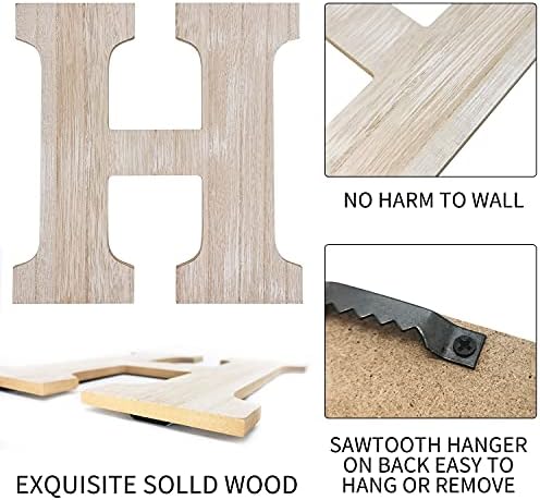 Pinkpum Wood Home Sign with Eucalyptus Wreath for O Home Decor Wall Decor - Image 6