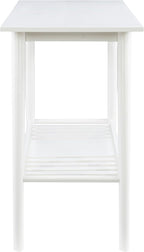 Linon Melissa White Mid Century Console Table - Image 11