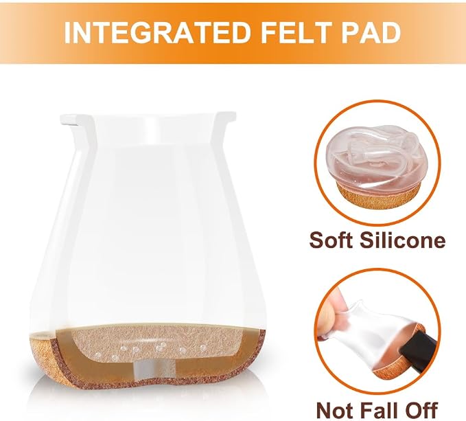 32 Pcs Chair Leg Floor Protectors - Image 3