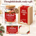 Christmas Bible Verse Jar, Read Me When Bible Verse Jar, Christmas Gift for Women, Mom, Christian Gifts for Women - Image 2