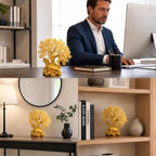 Feng Shui Money Tree Office Home Table Feng Shui Decoration Crystal Money Tree for Wealth and Good Luck - Image 5