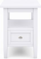 SIMPLIHOME Warm Shaker Solid Wood Transitional-Style 48-inch Wide Coffee Table - Image 7