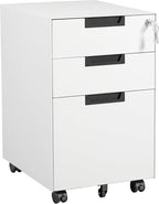 Letaya 3 Drawer Mobile File Cabinet by LetayaMetalCabinets