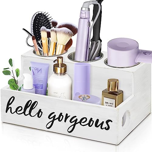 UNISTYLE Hair Dryer Holder Countertop Hair Tool Blow Dryer Holder, Hair Accessories Organizer for Bathroom Decor Supplies Storage and Vanity Caddy for Styling Accessories by Unistyle