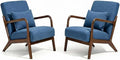 Set of 2 Mid Century Modern Accent Chair by Unknown