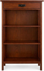 Leick Home 82262 Mission Mantel Height Bookcase - Image 4