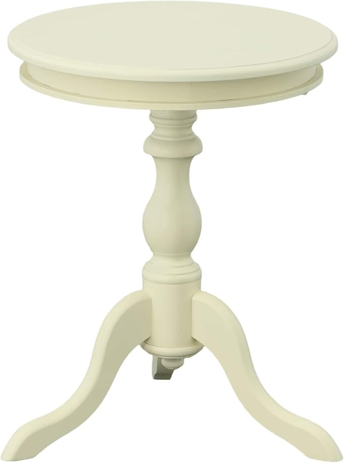 Carolina Classics Gilda Side Table in Antique Ivory by CarolinaChairTable