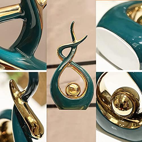 Norrclp Home Decor Modern Abstract Art Ceramic Statue Table Decor (Large) - Image 3