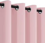 Yakamok Pink Room Darkening Window Curtains 52x36 Inch - Image 7