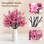 Mandy's 6 Bundles Artificial Light Brown Baby’s Breath Flowers - Image 4