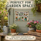 Bestylez Garden Gifts I Really Need All These Plants Vintage Gardening Signs for Home Garden Greenhouse Living Room Bedroom Yard Outdoor Decor 8X12 Inch (3362) - Image 6