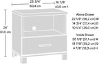 Responsibly Crafted Modern Bedside Table - Image 2