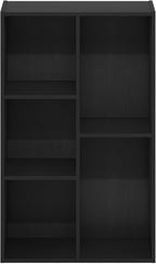 Furinno LUDER Book Shelf, 5-Cube Bookshelf, Reversible Bookcase, 9.4 x 19.5 x - Image 7