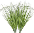 CATTREE Artificial Plants Fake Wheat Grass Shrubs, Faux Greenery Plastic Bushes Tall Stems for Outdoor Indoor Wedding Christmas Decoration Office Yard Table Arrangements Planter Filler Decor 8 Pack by CATTREE