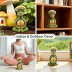 Mushroom Decor, Cute Resin Mushroom Statue, Home Garden Decor - Image 6