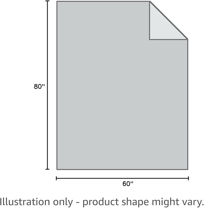 BOURINA Off White Throw Blanket 60x80 Inches Throw Textured Solid Soft Sofa - Image 8