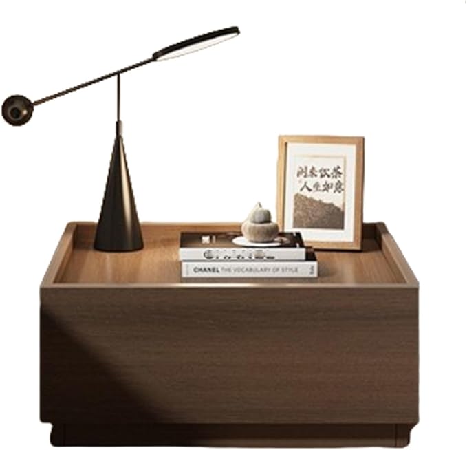 Bedside Table with Drawers DIY Simple Bedside Storage Cabinet Multifunctional by Unknown