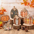 Leinuosen 6 Pcs Fall Pumpkin Decor, Fall Decor for Home by Leinuosen