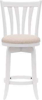 Hillsdale 25.5" Savana Wood Swivel Counter Height Stool - Image 10