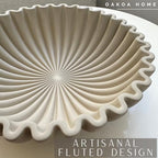 OAKOA Concrete Bowl Decor - Organic Modern Home Decor - Cement Bowl - Image 5