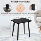 FORAOFUR Side Table, Modern Accent End Table - Image 3