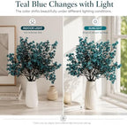 Mandy's 15 Bundles Artificial Teal Baby’s Breath Flowers - Image 7