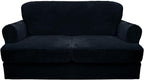 CUCRAF T Cushion Sofa Cover 3 Piece Loveseat Slipcovers, Soft Thick Velvet by CUCRAF