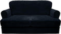 CUCRAF Cushion Sofa Cover 3 Piece Slipcovers, Soft Thick Velvet Couch Cover by CUCRAF