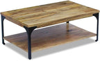 Solid Mango Wood Coffee Table - Image 3