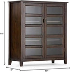 SIMPLIHOME Burlington Storage Cabinet - Image 12
