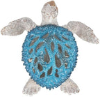 VVGIFTS Ocean White Sea Turtle Coral Reef Beach Coastal Home Shelf Decor - Image 3