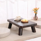 CHICKEN Couch End Table Little Traditional Tea Table Long Paulownia Wood Asia - Image 6