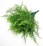 CATTREE Artificial Plants, Plastic Plants Bushes Fern Grass Shrubs Fake Leaves Wedding Home Garden Verandah Table Centerpieces Arrangements Christmas Party Decoration Planting Filler 4 Pcs - Image 7