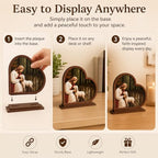 Christian Gifts for Women and Men, Jesus and Lamb Pastor Appreciation Gift - Image 3