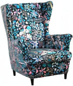 KRFOONN Wingback Chair Covers Slipcovers 2 Piece Stretch Wing Chair Covers - Image 7