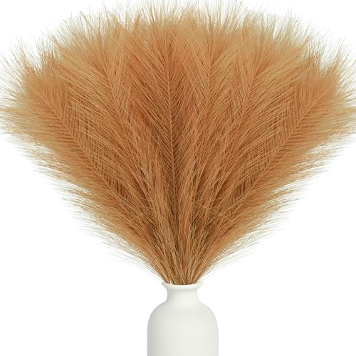 Mandy's 20 Stems Brown Silk Pampas Grass Bouquet by Mandys
