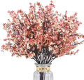 8Pcs Babys Breath Fall Flowers Artificial Silk Faux Flowers Beige Brown by %E3%80%90Qutciiv%E3%80%91