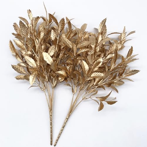 CATTREE Artificial Gold Plants, 4 Pack - Image 7